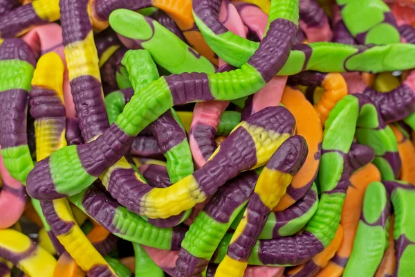 stock image abstract background of yields of multi -colored forms, from above