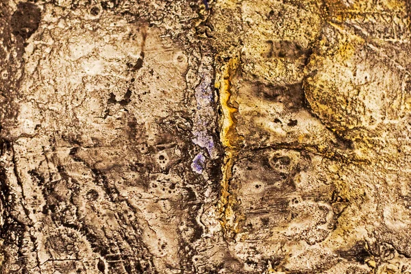 Abstract Natuurlijk Getextureerd Bruin Metallic Zuur Geëtste Achtergrond — Stockfoto