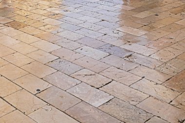 Dışarıdaki antik taş ustasının arka planı.