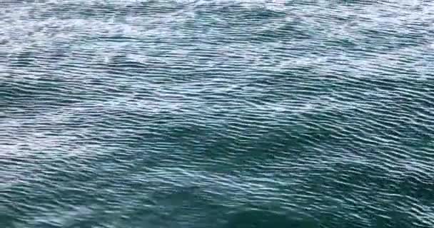 Абстрактный Фон Морской Воды Время Спокойствия — стоковое видео
