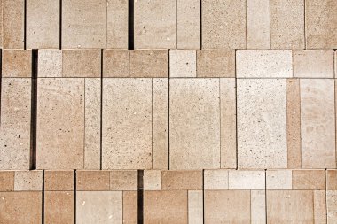 Beton geometrik duvarcılığın soyut arkaplanı