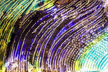 Çamurdan yapılmış soyut dalgalı desenli arkaplan