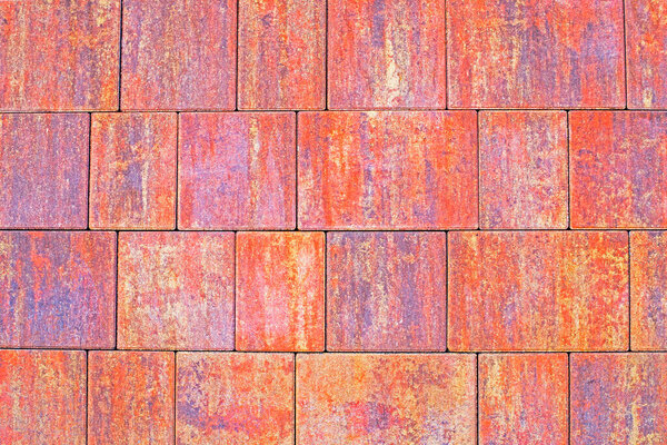 стильная красная широкая плитка для интерьеров снаружи и внутри