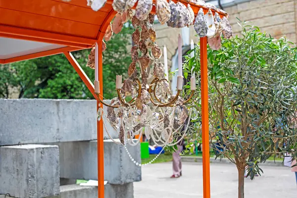 Dışarıdaki soğuk istiridyelerin yanında dur. Sokakta bir şeyler atıştır.