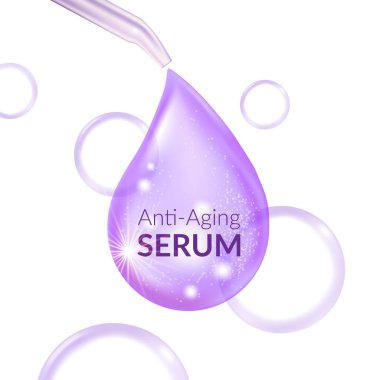 Yaşlanma Karşıtı Serum Cilt Bakımı Kozmetiği