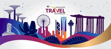 seyahat ve turizm. vektör illüstrasyonu