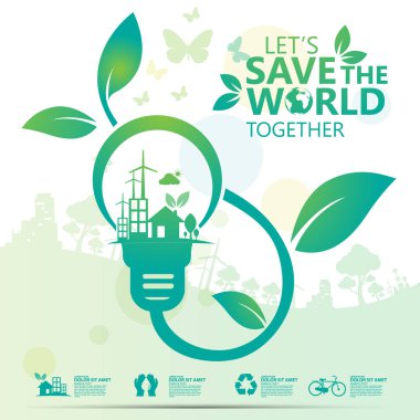 Yeşil ekolojiyle dünyayı kurtar.