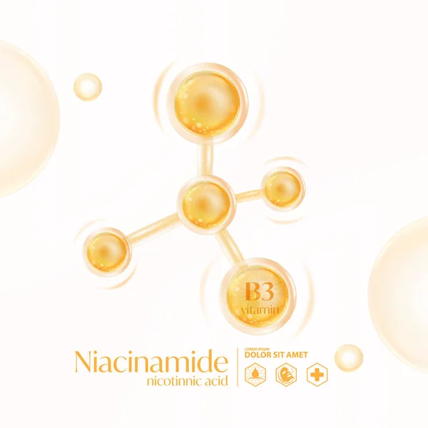 Niacinamide, Niacin, Nicotinnic asit serumu Cilt Bakımı Kozmetik,  