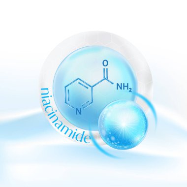 Niacinamide, Niacin, Nicotinnic asit serumu Cilt Bakımı Kozmetik,  
