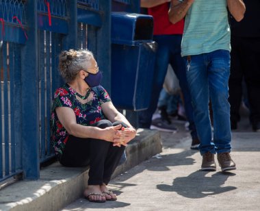 Seyyahlar, Brezilya 'nın koruyucu azizi Aparecida' nın sığınağında...