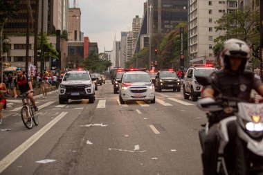 SO PAULO (SP), 10-29-202Lula, Alckmin ve Haddad Av 'a yapılan yürüyüşe katıldılar. Paulista, SP, bu Cumartesi öğleden sonra (29) ve eski Uruguay Cumhurbaşkanı Jos Mujica 'nın özel katılımıyla