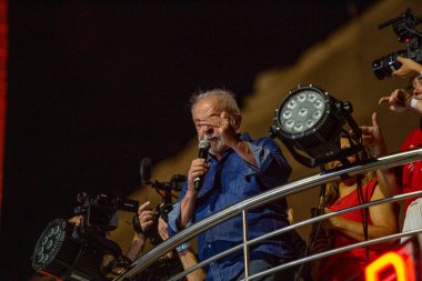 SO PAULO (SP), 10 / 30 / 202Luiz Incio Lula da Silva (PT) to the Republic Cumhurbaşkanlığı, 2022 seçimlerinin zaferini kutluyor, Brezilya Cumhuriyeti Cumhurbaşkanı