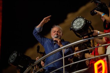 SO PAULO (SP), 10 / 30 / 202Luiz Incio Lula da Silva (PT) to the Republic Cumhurbaşkanlığı, 2022 seçimlerinin zaferini kutluyor, Brezilya Cumhuriyeti Cumhurbaşkanı