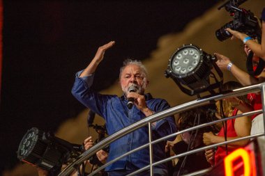 SO PAULO (SP), 10 / 30 / 202Luiz Incio Lula da Silva (PT) to the Republic Cumhurbaşkanlığı, 2022 seçimlerinin zaferini kutluyor, Brezilya Cumhuriyeti Cumhurbaşkanı