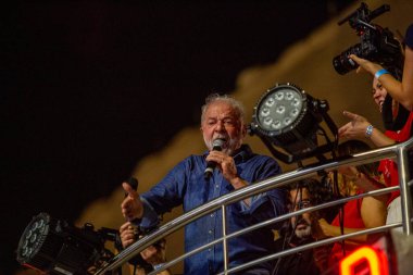 SO PAULO (SP), 10 / 30 / 202Luiz Incio Lula da Silva (PT) to the Republic Cumhurbaşkanlığı, 2022 seçimlerinin zaferini kutluyor, Brezilya Cumhuriyeti Cumhurbaşkanı