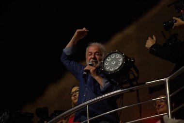 SO PAULO (SP), 10 / 30 / 202Luiz Incio Lula da Silva (PT) to the Republic Cumhurbaşkanlığı, 2022 seçimlerinin zaferini kutluyor, Brezilya Cumhuriyeti Cumhurbaşkanı