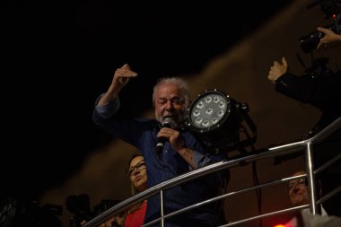 SO PAULO (SP), 10 / 30 / 202Luiz Incio Lula da Silva (PT) to the Republic Cumhurbaşkanlığı, 2022 seçimlerinin zaferini kutluyor, Brezilya Cumhuriyeti Cumhurbaşkanı