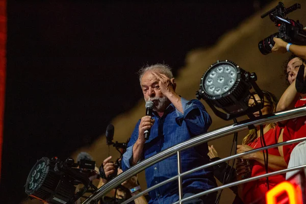 SO PAULO (SP), 10 / 30 / 202Luiz Incio Lula da Silva (PT) to the Republic Cumhurbaşkanlığı, 2022 seçimlerinin zaferini kutluyor, Brezilya Cumhuriyeti Cumhurbaşkanı