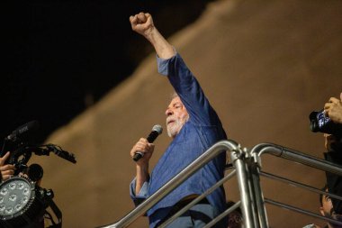 SO PAULO (SP), 10 / 30 / 202Luiz Incio Lula da Silva (PT) to the Republic Cumhurbaşkanlığı, 2022 seçimlerinin zaferini kutluyor, Brezilya Cumhuriyeti Cumhurbaşkanı