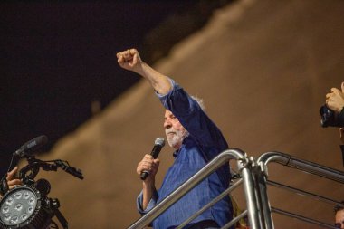 SO PAULO (SP), 10 / 30 / 202Luiz Incio Lula da Silva (PT) to the Republic Cumhurbaşkanlığı, 2022 seçimlerinin zaferini kutluyor, Brezilya Cumhuriyeti Cumhurbaşkanı