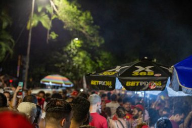 SO PAULO (SP), 10 / 30 / 2022Bu Pazar gecesi Avenida Paulista 'da toplanan seçmenler, Luiz Incio Lula da Silva' nın (PT) cumhurbaşkanlığına zaferini kutladı.. 