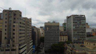 PAULO, BRAZIL - NOVEMBER 06, 20215th Virada Esportiva de So Paulo, dünyanın en büyük paten yarışı, birkaç ekstrem spor, Slackline ve Highline 'ın katılımıyla, 7 yıldan fazla bir süre sonra başkente geri dönüyor.. 