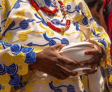 PAULO BRAZIL, NOVEMBER 20, 2022, 19. Siyahi Bilinç Günü Yürüyüşü, bu yılın teması olarak Brezilya ve Paulo 'nun Demokrasi ve Irkçılık Olmadan. 