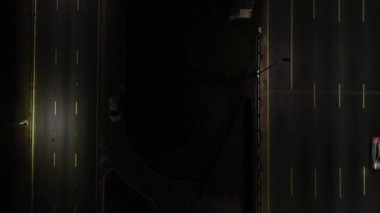 PAULO, BRAZİL 26 ARALIK 2022 Hava Fotoğrafı Marjinal Pinheiros üzerinde yerel şerit görüntüsü