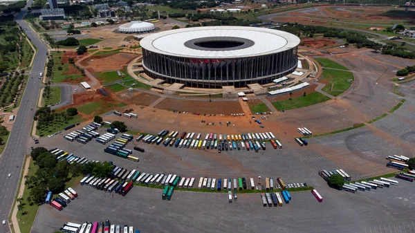 BRASILIA BRAZIL, HAZİRAN 01, 2023, Üçüncü kez başkan seçilen Luiz Incio Lula da Silva seçmenleri, göreve başlama törenine katılmak üzere Brasilia 'da toplandılar.