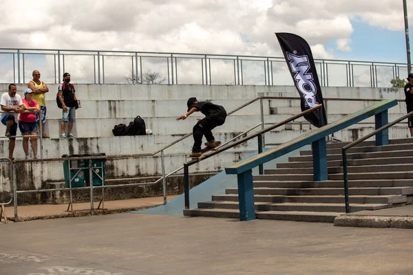 SAO PAULO, BRAZIL JANUARY 15, 2023, skateboarding championship at the extreme sports center in sao paulo