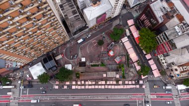 chinese new year party in the neighborhood of Liberdade in So Paulo Brazil