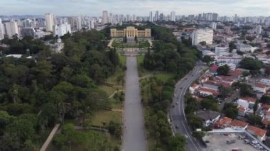 SO PAULO, BRAZIL FEBRUARY 03, 2023, Aerial view of the Ipiranga neighborhood