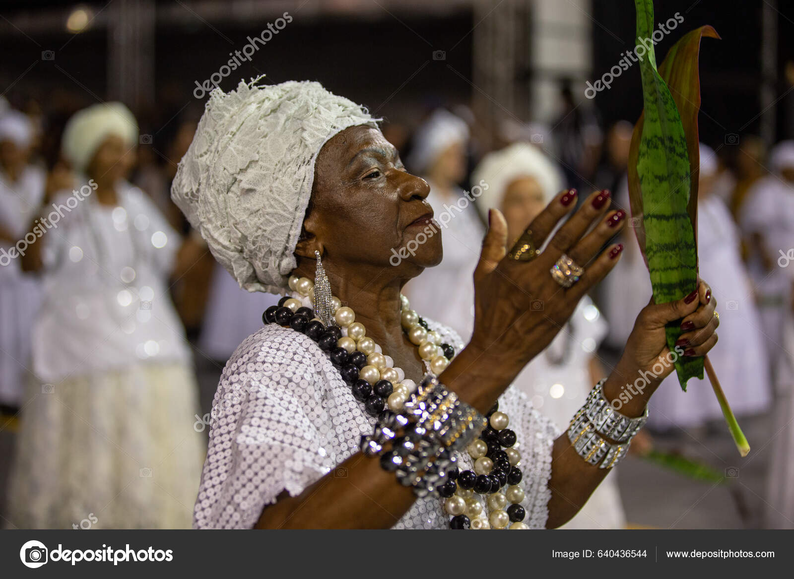 Sao Paulo Brazil February 2023 Technical Rehearsal Sao Paulo Samba