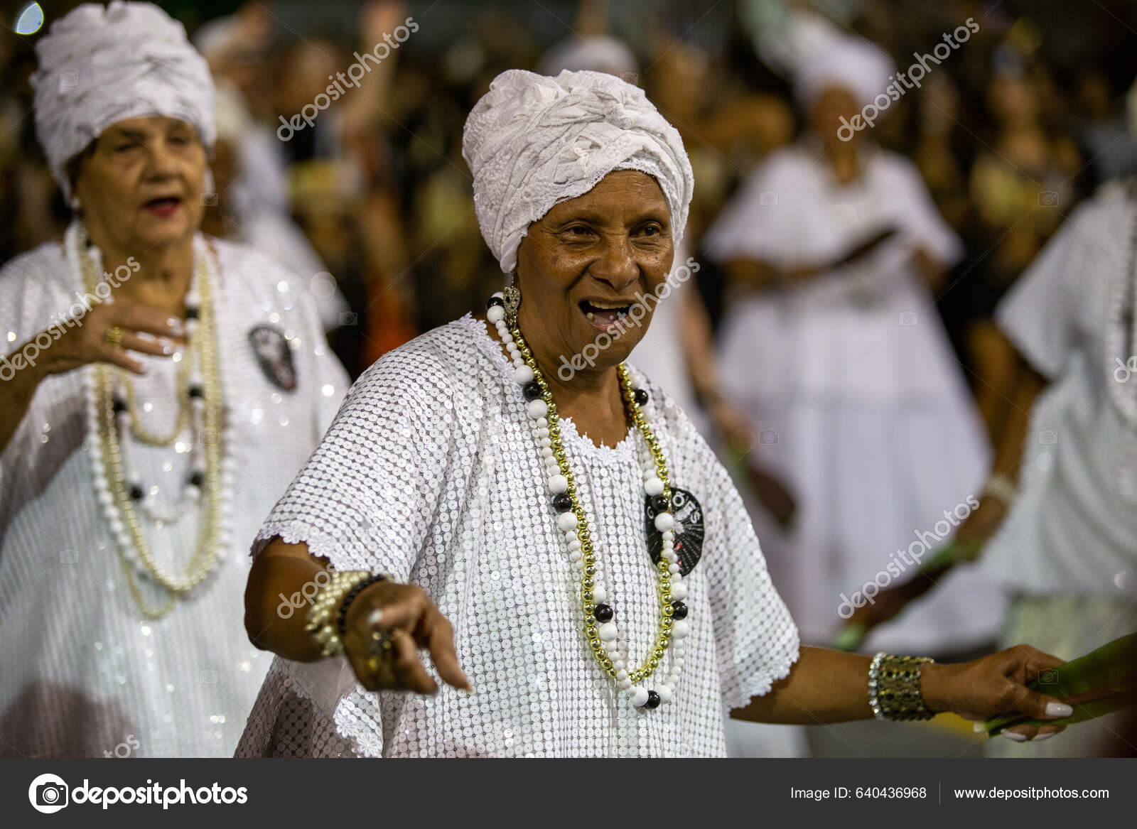 Sao Paulo Brazil February 2023 Technical Rehearsal Sao Paulo Samba