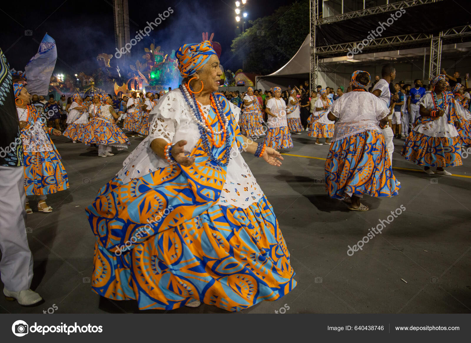 Sao Paulo Brazil February 2023 Technical Rehearsal Sao Paulo Samba