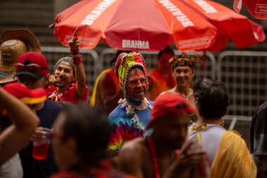 SAO PAULO, BRAZIL FEBRUARY 09, 2023, Technical rehearsal of the Sao Paulo samba schools at the Anhembi Sambadrome
