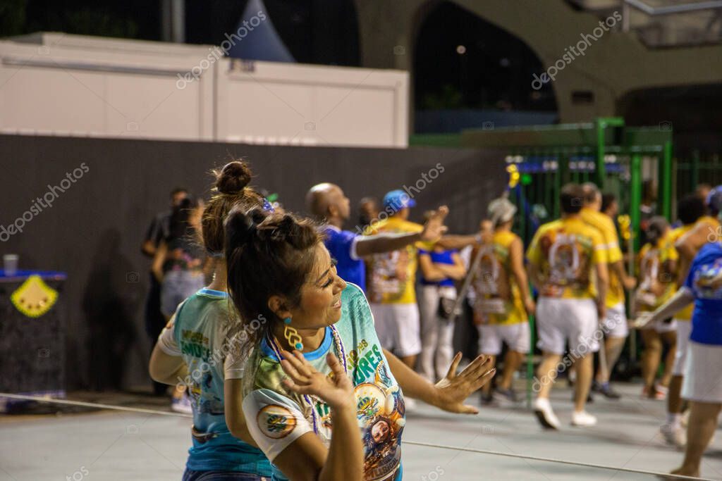 SAO PAULO, BRAZIL FEBRUARY 09, 2023, Technical rehearsal of the Sao