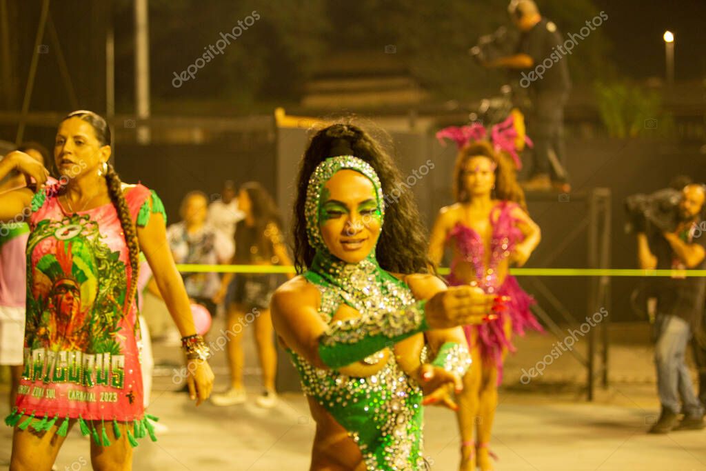 SAO PAULO, BRAZIL FEBRUARY 09, 2023, Technical rehearsal of the Sao