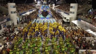 PAULO, FEBRUARY 17, 20237 okullar Sao Paulo 'da 2023 Özel Karnaval Grubu geçit törenini başlattılar..