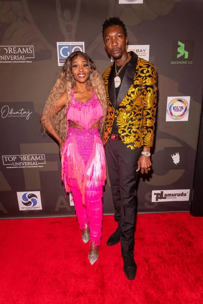 Oumie Dee Bei Den Afro Awards 2022 Regal Live Los — Stockfoto