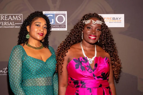 Nina Brooks Nimi Adokiye Attend 2022 Afro Awards Regal Live — 스톡 사진