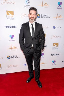 Brian Sutow attends 2022 Heller Awards In Talent Industry at Taglyan Complex, Hollywood, CA on November 10, 2022 clipart