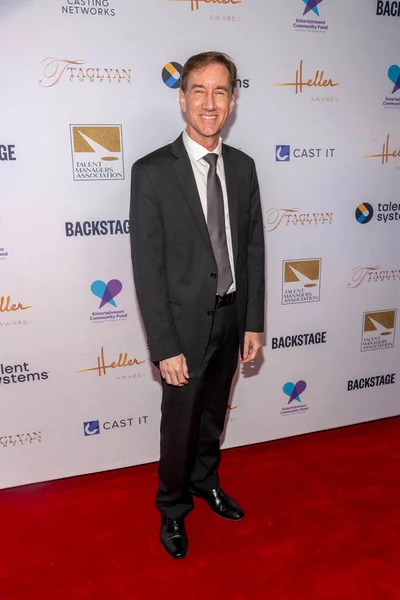 迈克尔 鲍德里奇 Michael Baldridge 出席2022年11月10日在加利福尼亚州好莱坞塔格连综合大楼举行的2022年海勒人才奖颁奖典礼 — 图库照片