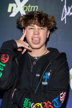 Ashton Hero, Prymrr 'un 17. Doğum günü partisine 12 Kasım 2022' de özel konutu Sherman Oaks 'ta katıldı.