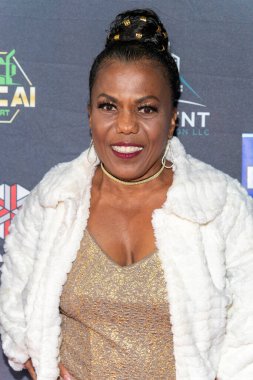 Tonya Renee Banks, 1 Aralık 2022 'de QD Meydanı, Westminster' da SAM Vakfı 15. yıl dönümü yardım galasına katıldı. 