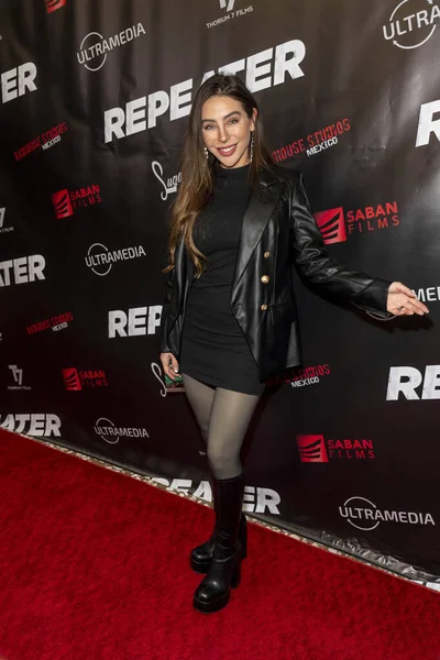 Lucia Argut Attends Saban Films Special Screening Action Thriller Repeater — Stock Photo, Image