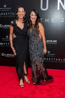 Martha Millan ve Miranda Kwok, Lexus 'un Beverly Hilton, Beverly Hills, CA 17 Aralık 2022' de sunduğu 20. 