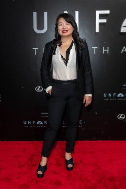 Jessica Gao, Lexus 'un Beverly Hilton, Beverly Hills' de sunduğu 20. Unutulmaz Gala 'ya katılıyor. 
