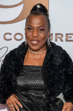 Tonya Banks attends 2023 Inaugural Preview and Global Couture Gala at Porsche DTLA, Los Angeles, CA January 22 2023