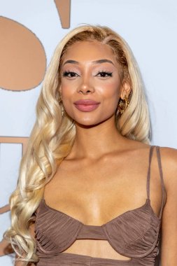 Leah Talabi attends 2023 Inaugural Preview and Global Couture Gala at Porsche DTLA, Los Angeles, CA January 22 2023